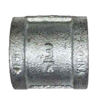 BCPL2G 2" Banded Coupling, Malleable 150#, Galvanized